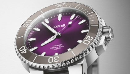 Oris unveils its Annual Hölstein Edition with a Violet Aquis