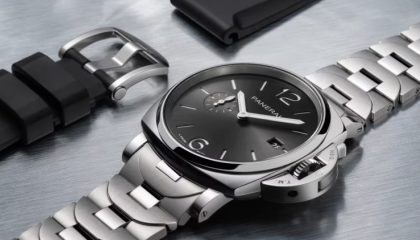 Panerai introduces a new bracelet in six novelties joining the Luminor and Luminor Due collections