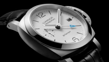 Panerai unveils two new Luminor Quaranta BiTempo