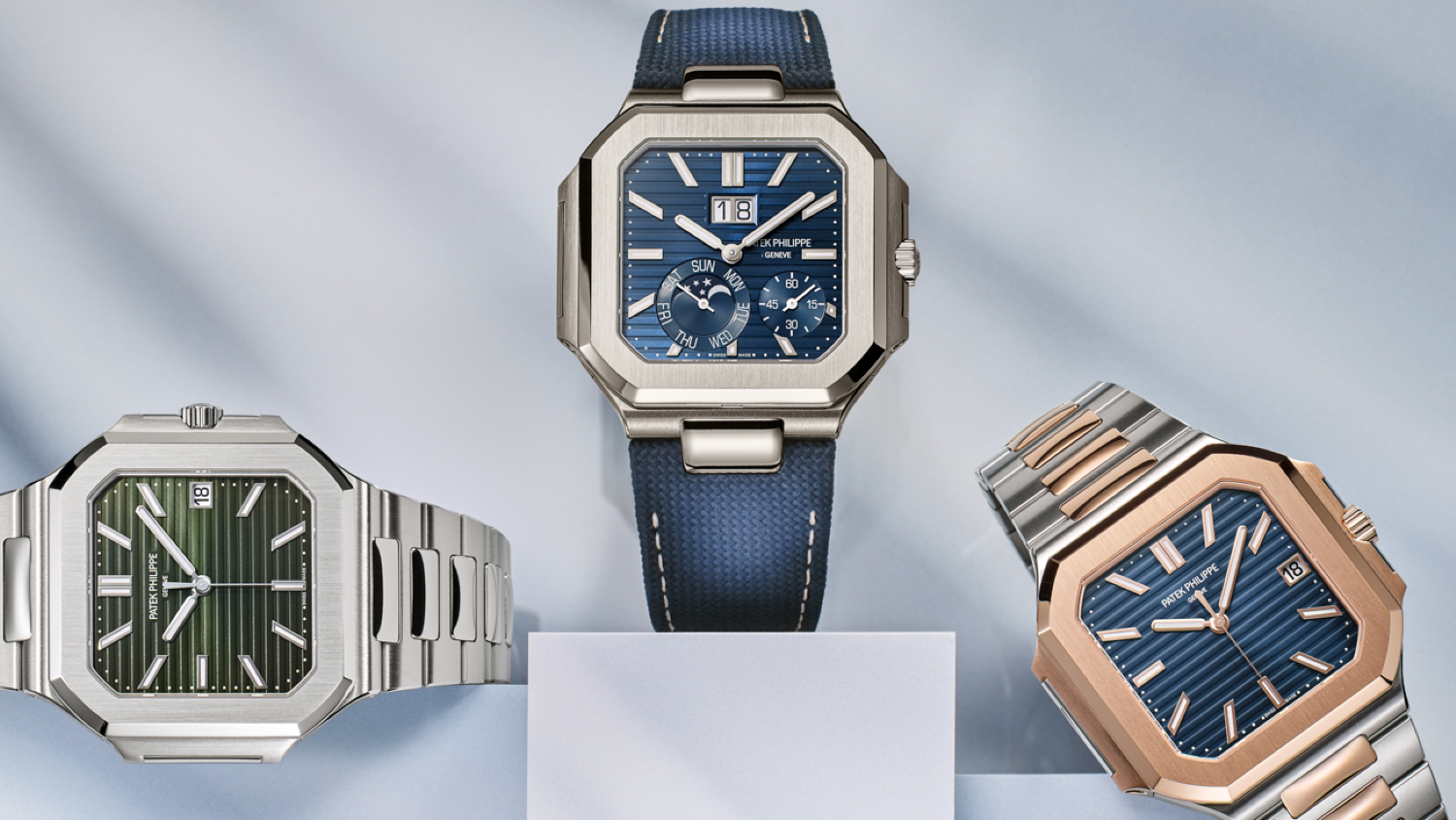 Patek Philippe reveals a new collection: The square-shaped Cubitus