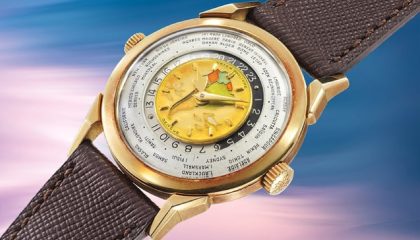 A rare Patek Philippe world time wristwatch goes under the hammer