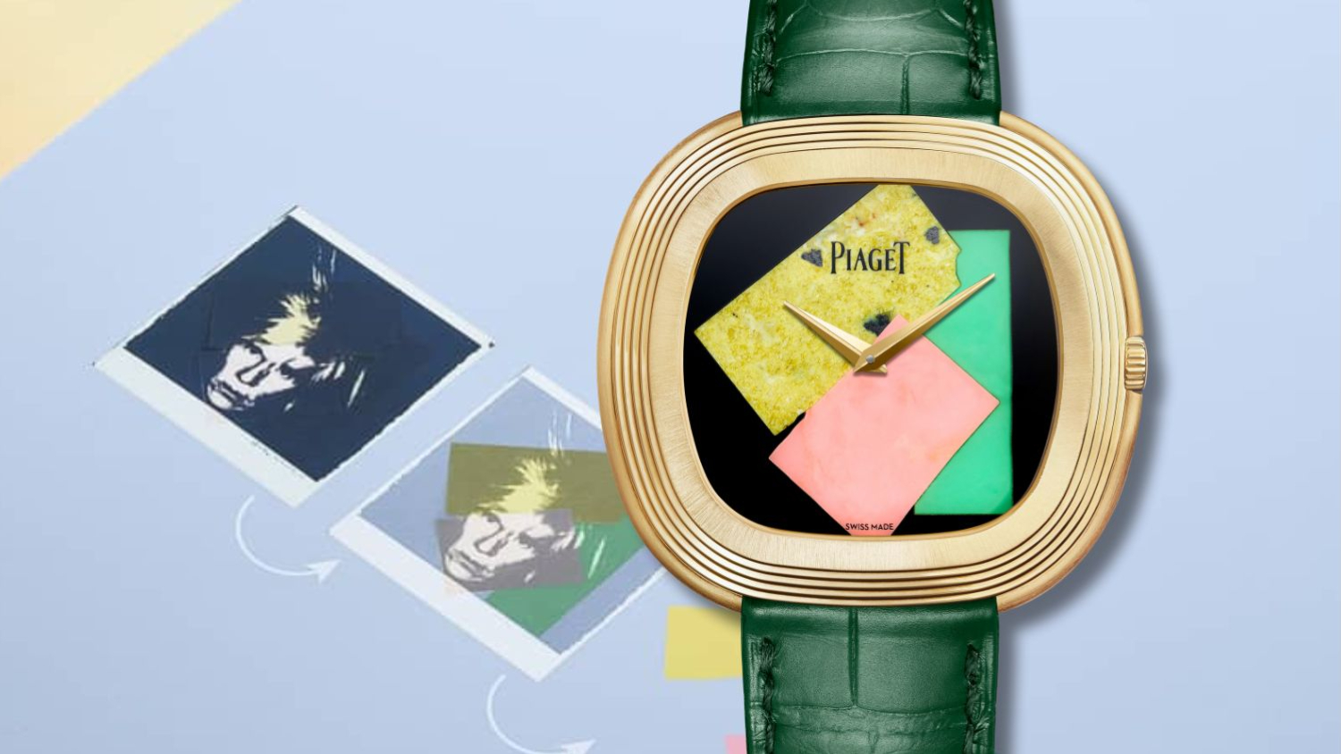 Piaget reimagines Andy Warhol’s ‘collage’ in a limited edition watch