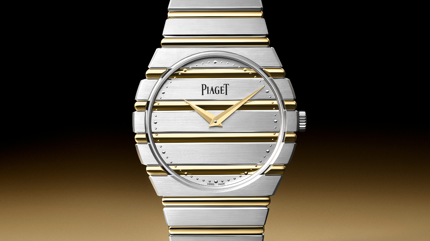 Piaget unveils a two tone edition of its iconic Polo 79