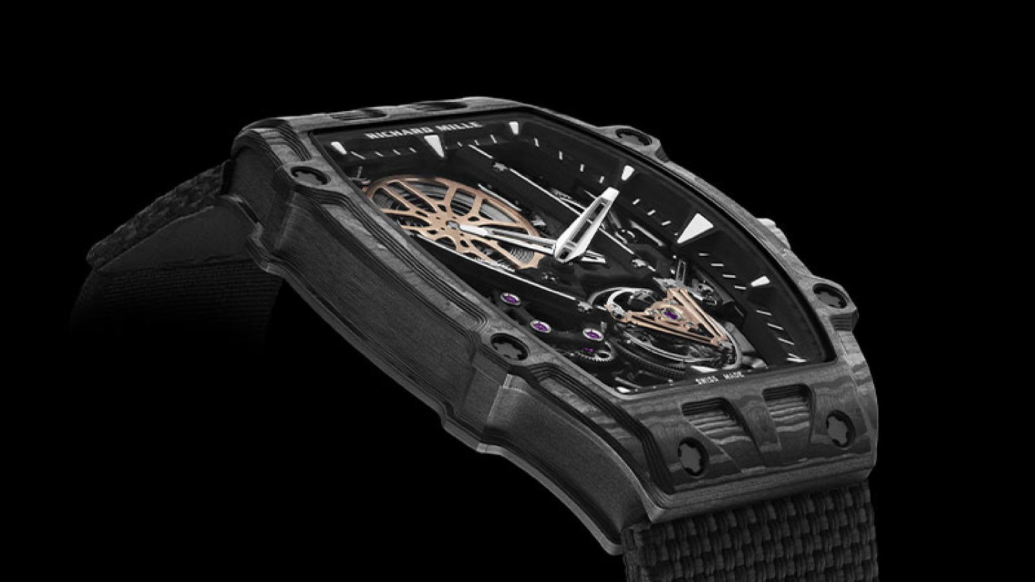 The new RM 27-05 Flying Tourbillon Rafael Nadal is the lightest flying tourbillon by Richard Mille