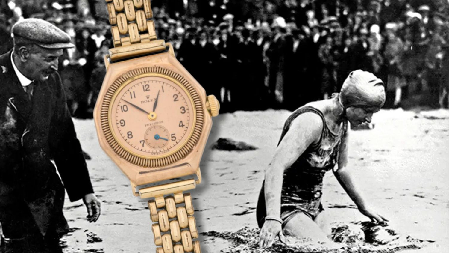 Rolex Oyster worn by Mercedes Gleitze to cross the English Channel goes for auction