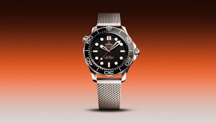 Omega introduces vibrant orange to the Seamaster Diver 300M
