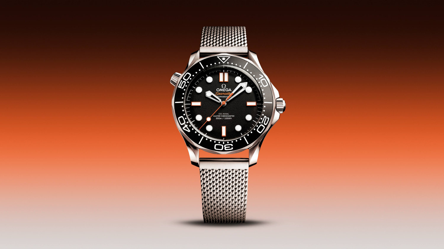 Omega introduces vibrant orange to the Seamaster Diver 300M