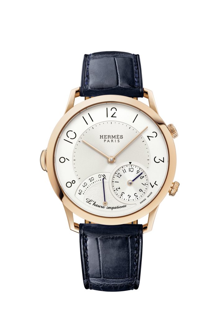 Slim d’Hermès l’heure impatiente