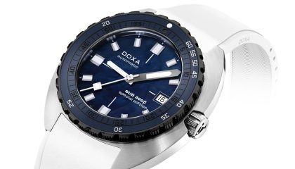 Dubai Watch Week 2023: Doxa’s new SUB 300β Seddiqi Edition 2023 debuts in a mother-of-pearl dial