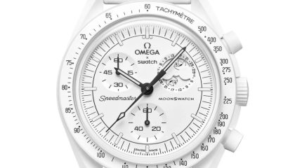 The all-white Swatch X Omega Moonswatch ‘Mission to the Moonphase’ is here