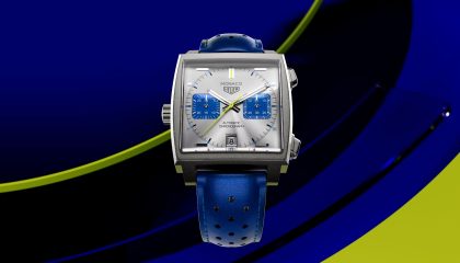TAG Heuer introduces the new Monaco Chronograph Racing Blue Limited Edition