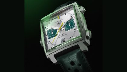 TAG Heuer unveils the new Monaco Chronograph Racing Green