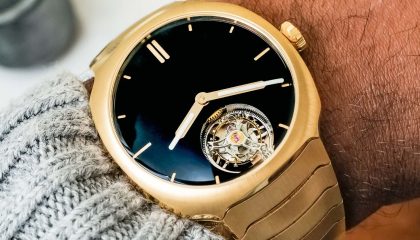 The Blackest Black: H. Moser & Cie. Streamliner Tourbillon Vantablack
