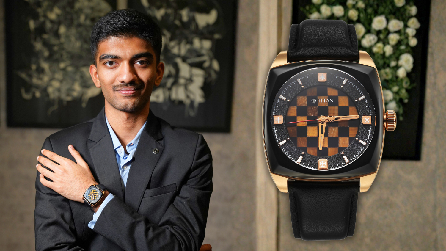 Titan launches a limited edition Grandmaster dedicated to youngest world chess champion Gukesh Dommaraju