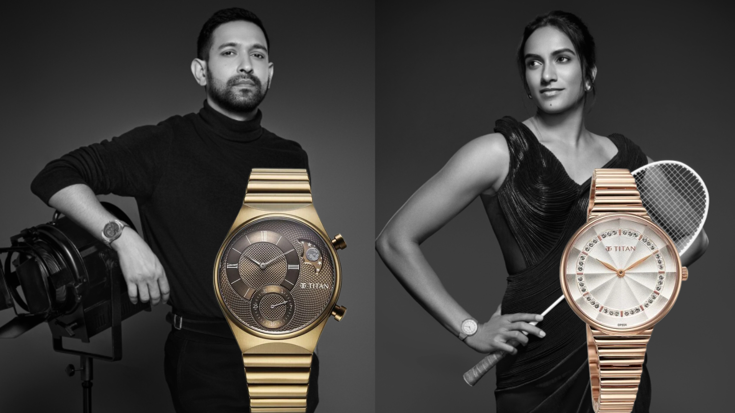 Titan Watches’s new campaign, “Wear Your Story,” features the brand’s latest ambassadors, Vikrant Massey and P. V. Sindhu