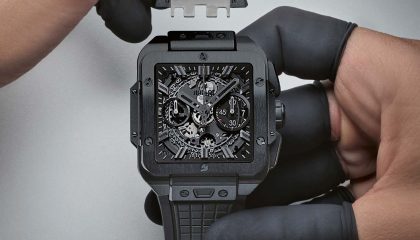 To what degree is the Square Bang a typical Hublot?