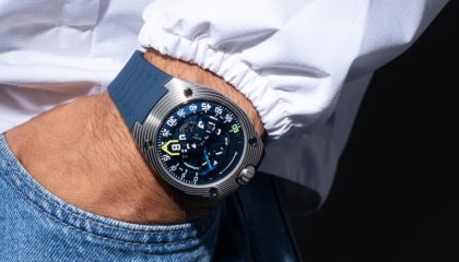 Geneva Watch Days 2025: Urwerk’s new watch is the UR‑150 ‘Blue Scorpion’