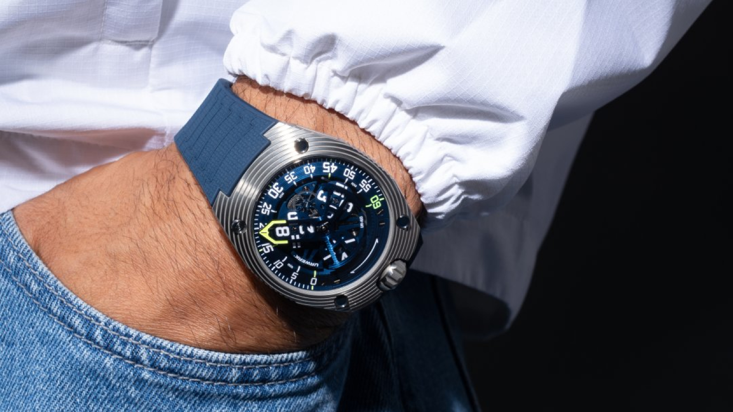 Geneva Watch Days 2025: Urwerk’s new watch is the UR‑150 ‘Blue Scorpion’