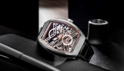 Franck Muller’s new Vanguard Damascus Steel Platinum Jubilee Edition is here