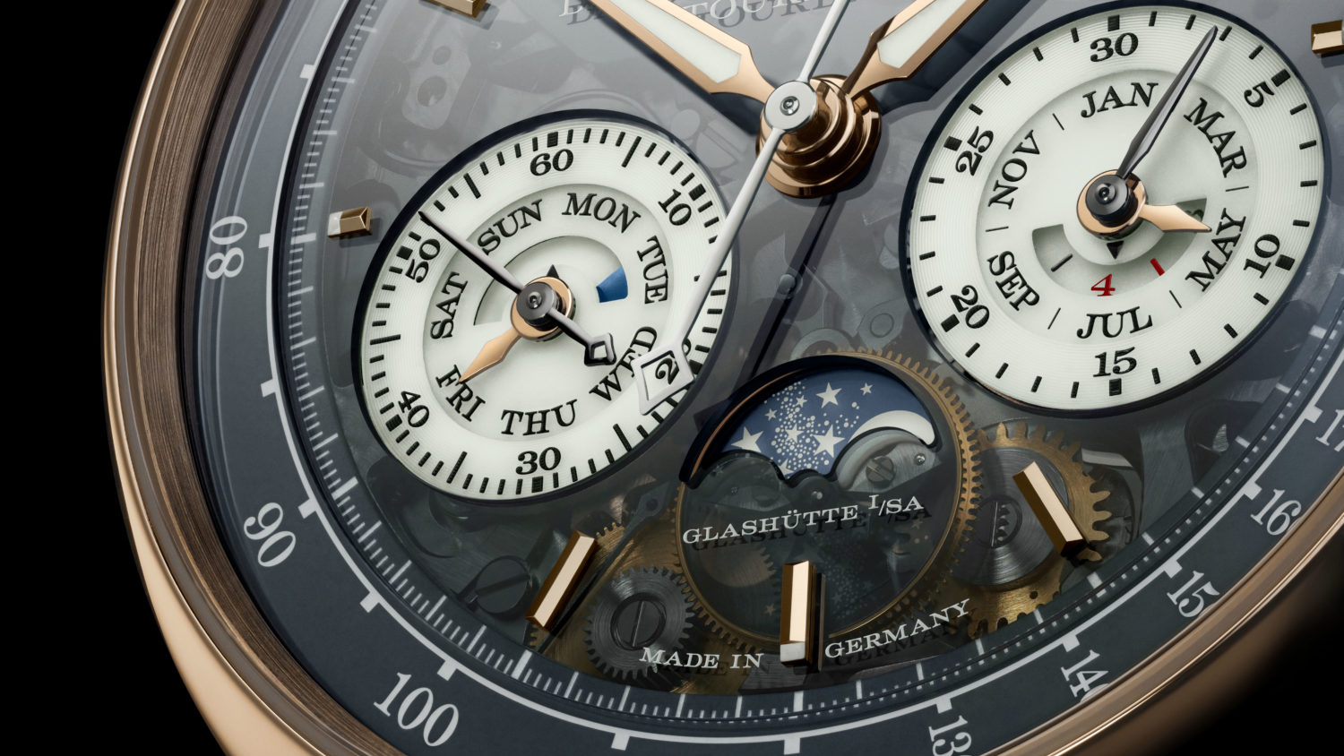 Watches and Wonders 2024 : A. Lange & Söhne presents the Datograph Perpetual Tourbillon Honeygold “Lumen”