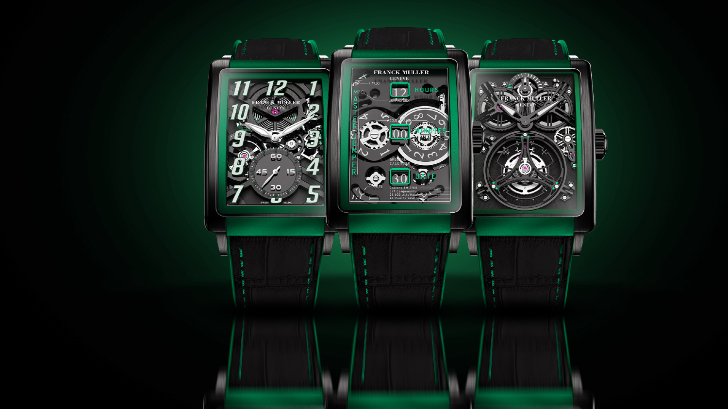 Franck Muller adds new timepieces in Vanguard™ and Curvex lines, among others