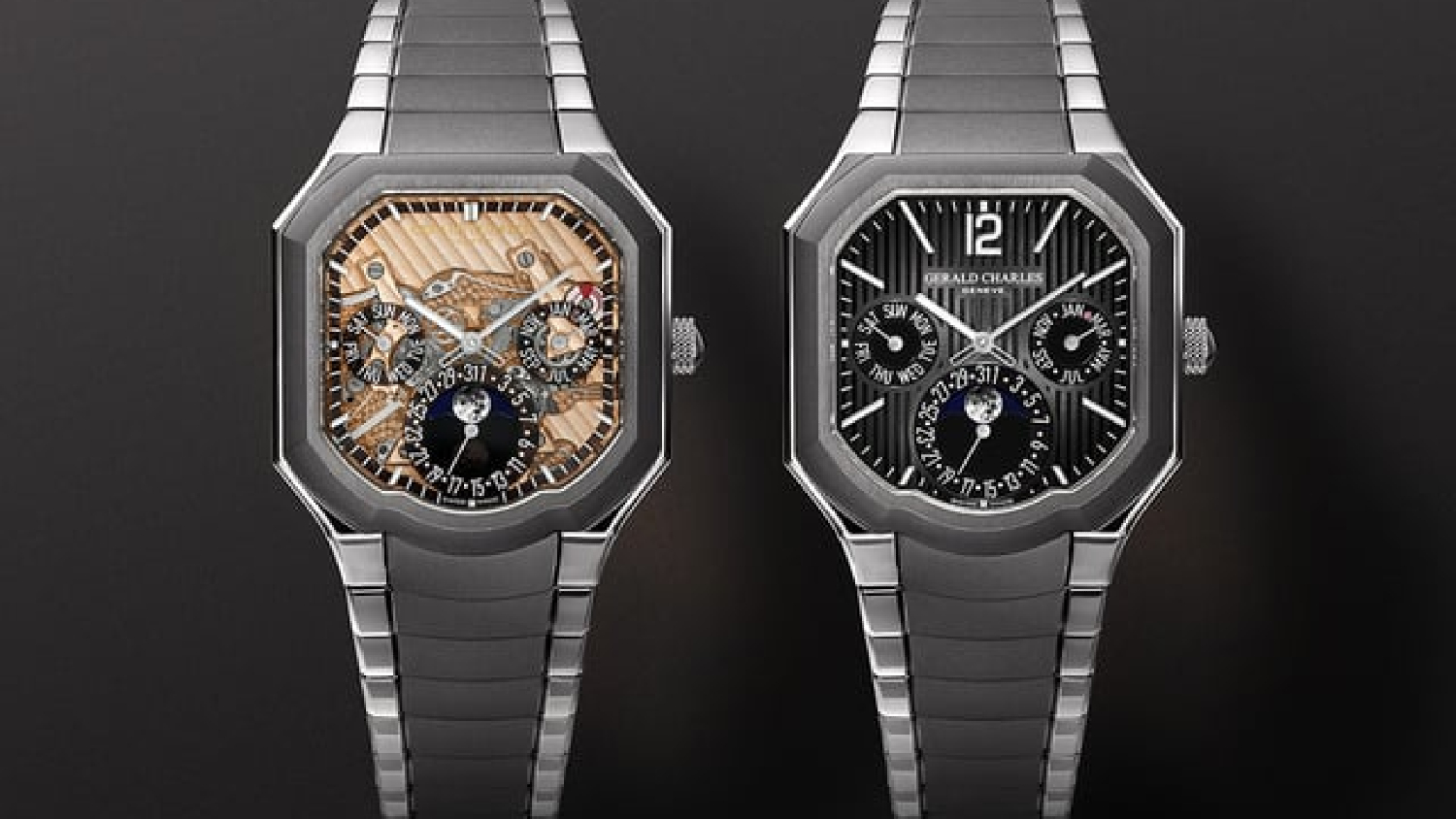 Watches and Wonders 2026 Preview: Gerald Charles presents two models of Masterlink Perpetual Calendar