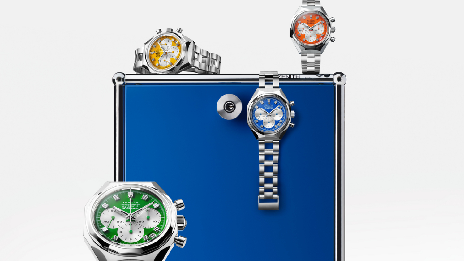 Geneva Watch Days 2025: Zenith launches a Defy Chronograph USM capsule collection of four watches
