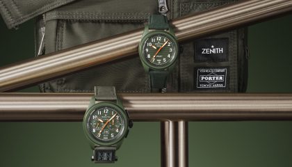 Zenith collaborates with Porter for two new Pilot watches