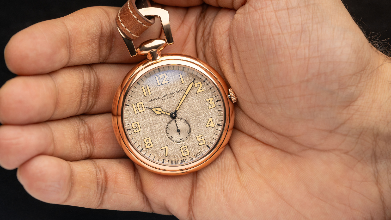 Bangalore Watch Company unveils its first pocket watch