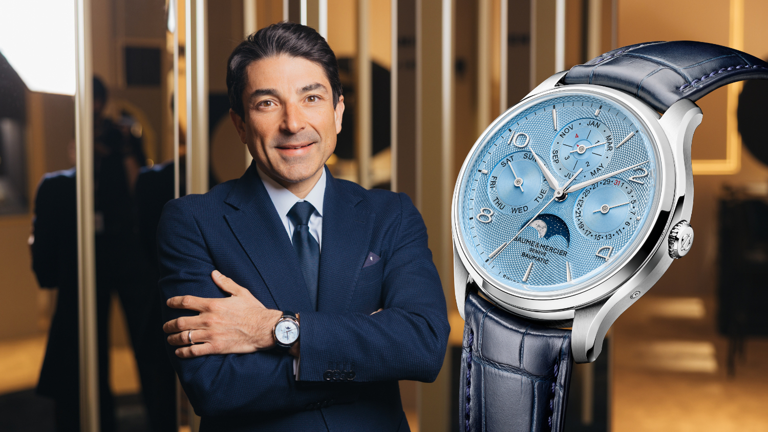 Baume & Mercier’s CEO Michael Guenoun on latest novelties, Janhvi Kapoor as Friend of the Brand and more…