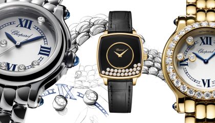 Chopard revisits the Happy Diamond archives for the latest launches in the line