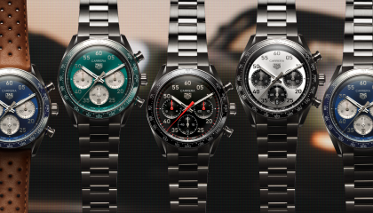 TAG Heuer unveils five new Carrera Chronograph Sport models