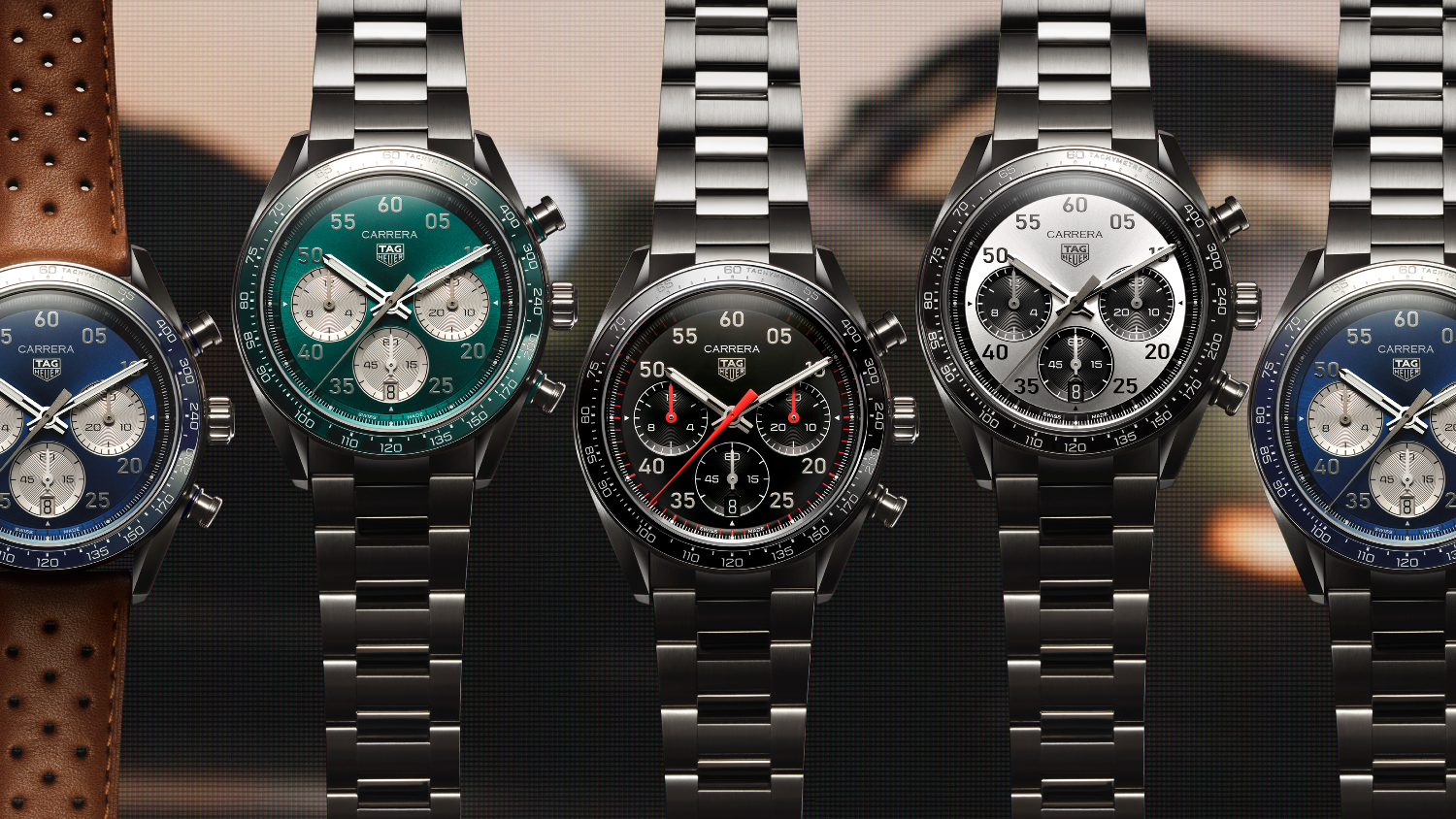 TAG Heuer unveils five new Carrera Chronograph Sport models