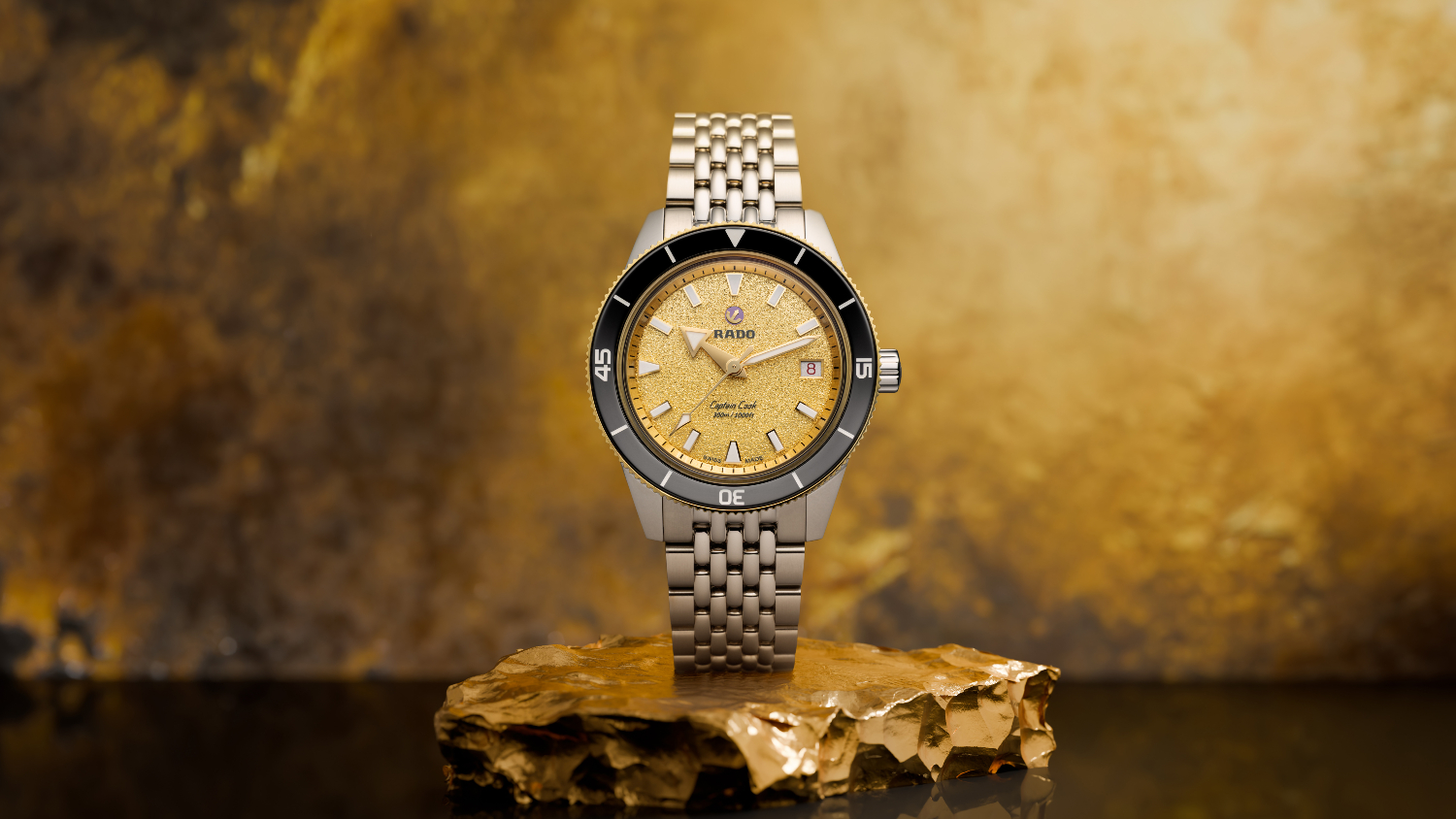 Rado’s new Captain Cook arrives with a shimmering new dial