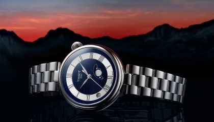 Tissot introduces moonphase to Désir line