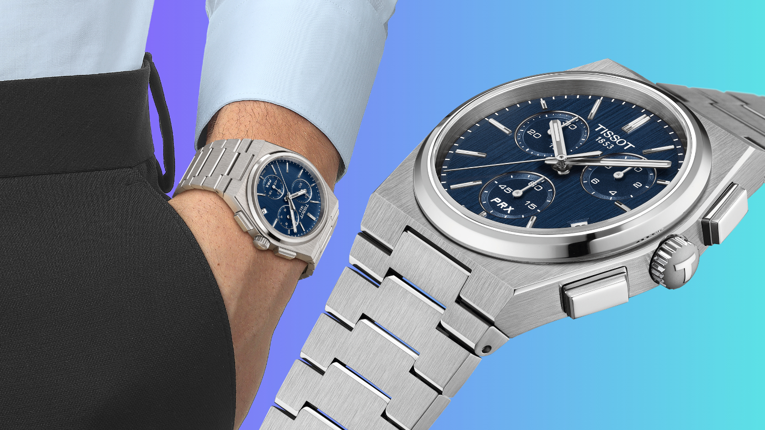 Tissot is expanding its PRX Chronograph with a quartz movement