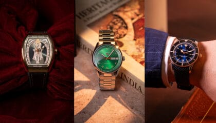 Franck Muller, TAG Heuer, and Breitling’s India-inspired timepieces have been launched at Kapoor Watch Company’s Hours & Icons