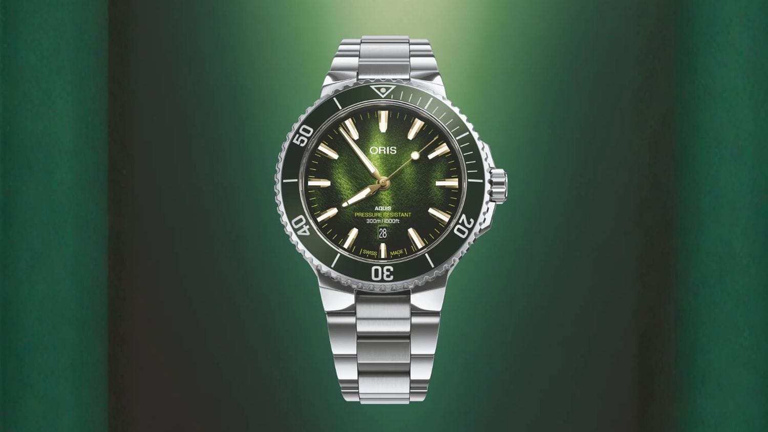 Oris introduces the Aquis Kelp Forest Limited Edition