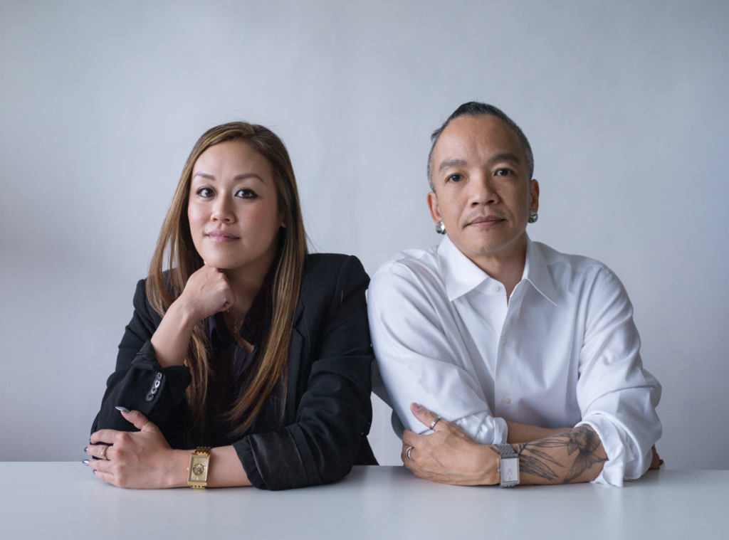 Jess Chow and Sunny Fong