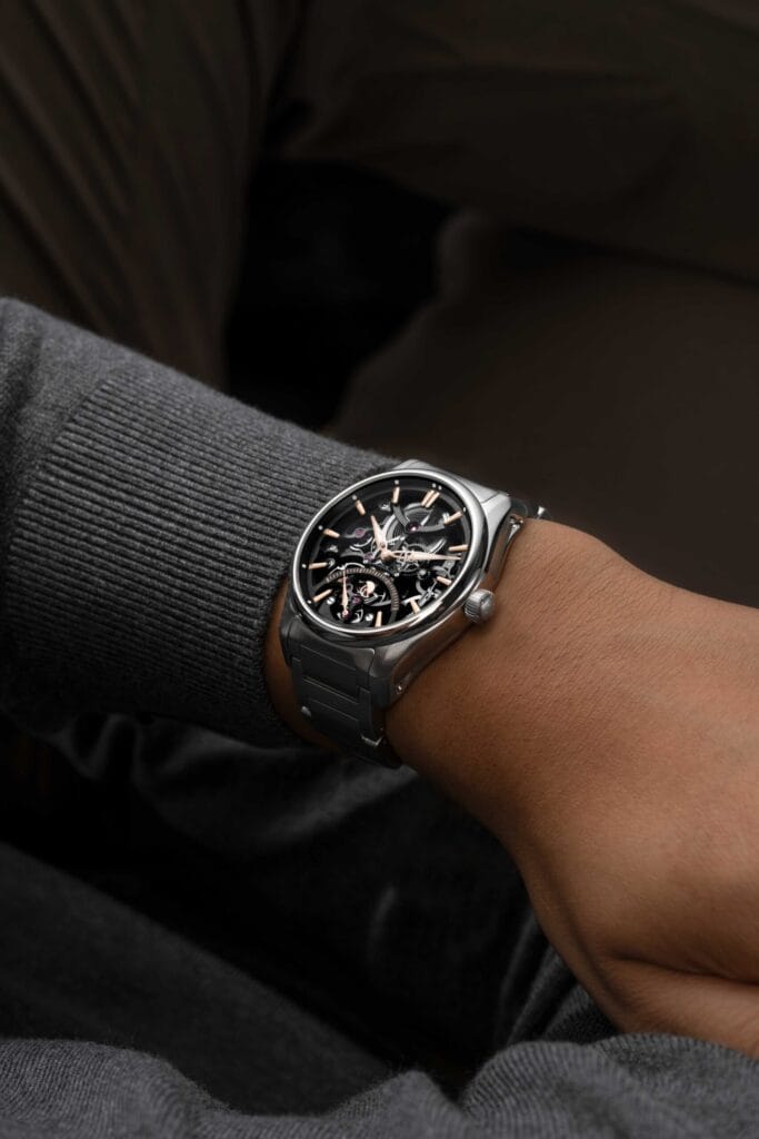 Pioneer Skeleton Retrograde Seconds