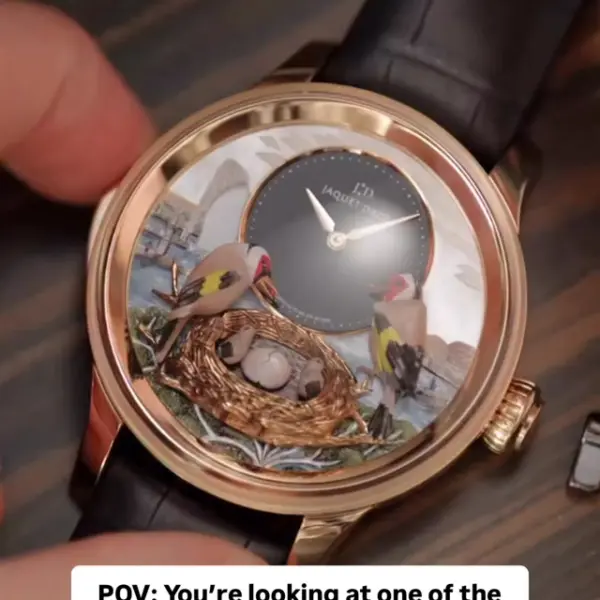 Featuring Jaquet Droz "The Bird Repeater" Video Credits: @europeanwatchco [Jaquet Droz, Minute