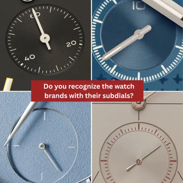 Only true watch enthusiasts will get all four! [Watches, watch lovers]